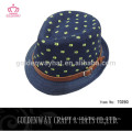 Chapéus promocionais Blue Fedora para venda